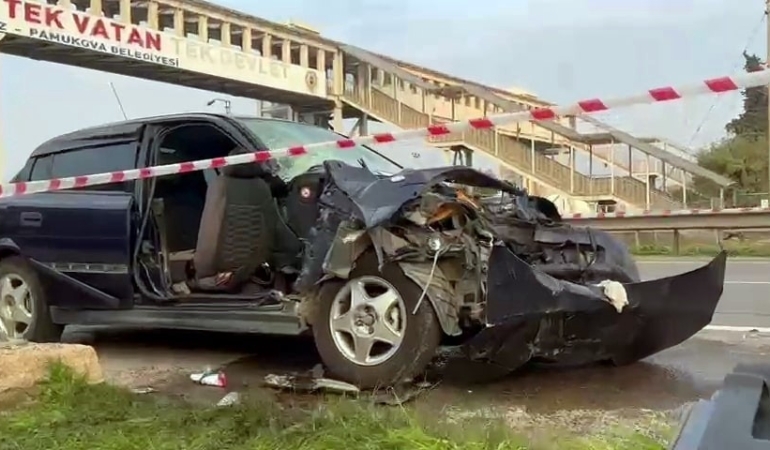 D-650’deki kazada ağır yaralanan kadın hayatını kaybetti