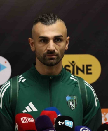 Serdar Dursun: "Kocaelispor ve taraftarı karşısında oynamak kolay değil"