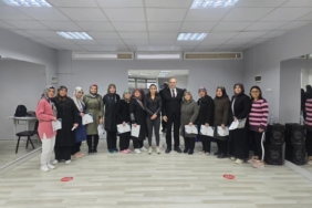 Bayırköy’de fitness kursu sertifikayla sona erdi