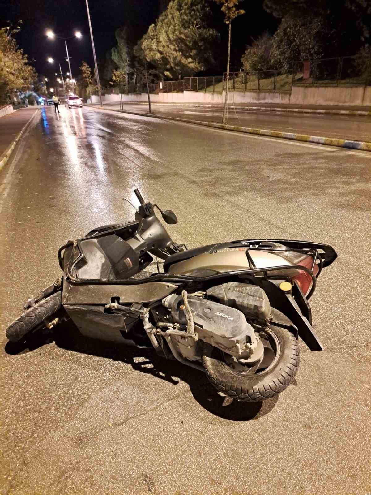 Gelibolu’da hayatını kaybeden motosikletinin kaza anı görüntüleri ortaya çıktı
