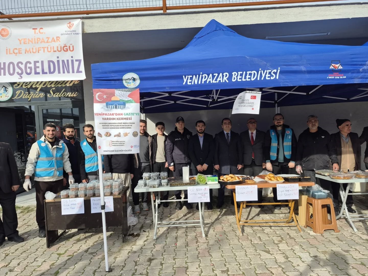 Bilecik’te Gazze yararına hayır çarşısı düzenlendi