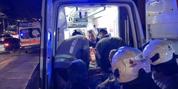 Metro çalışması sırasında iskele çöktü: 1 işçi öldü, 2 işçinin tedavisi sürüyor