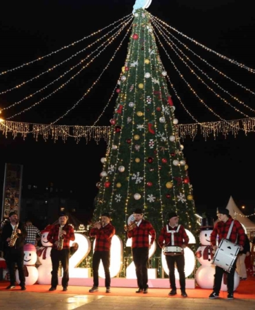 Nilüfer’de yeni yıl coşkusu başladı