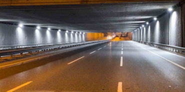 Osmangazi Köprüsü Tüneli’nin aydınlatma sistemi yenilendi