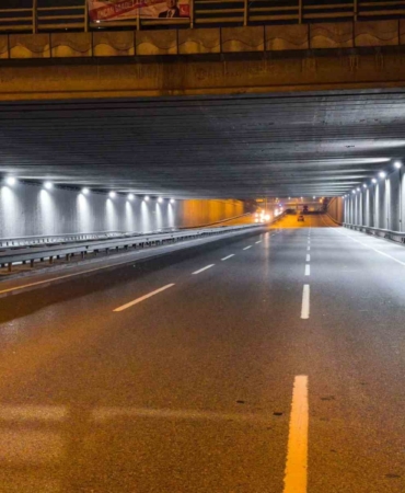 Osmangazi Köprüsü Tüneli’nin aydınlatma sistemi yenilendi