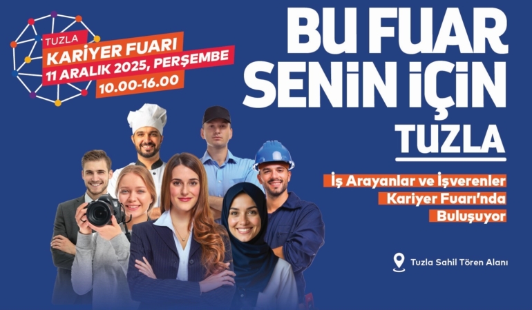 Tuzla Kariyer Fuarı kapılarını açıyor