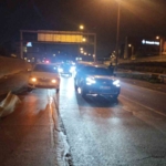 Üsküdar’da kontrolden çıkan otomobil takla attı : 1 yaralı