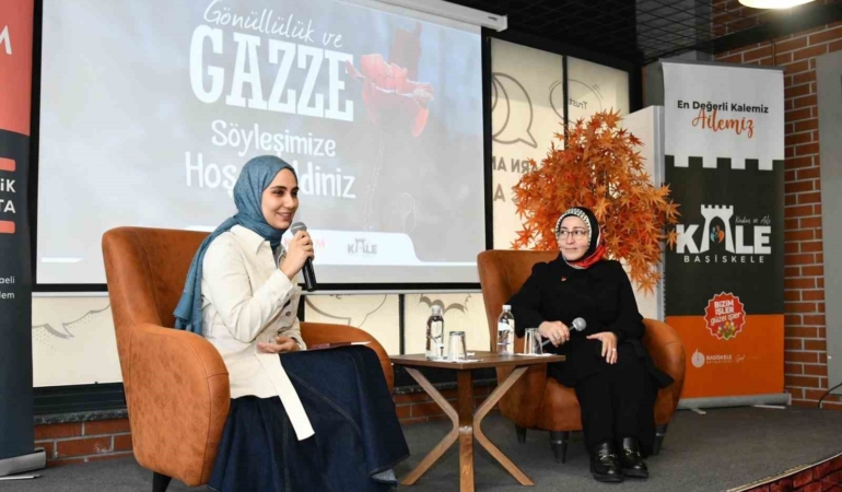 Başiskele’de "Gönüllülük ve Gazze" söyleşisi düzenlendi