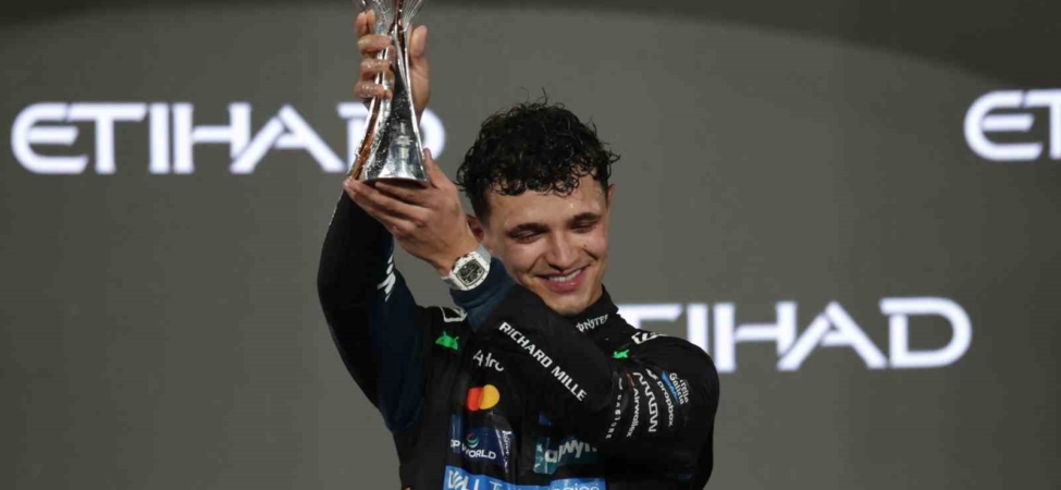 Formula 1’de şampiyon Lando Norris