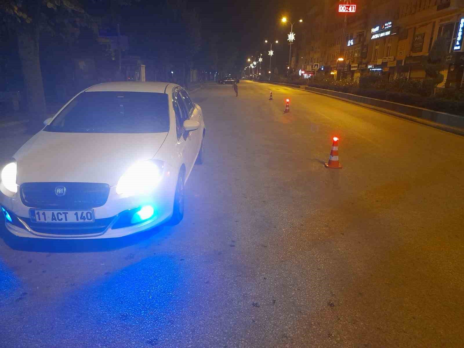 Bilecik’te modifiye araçlara denetim