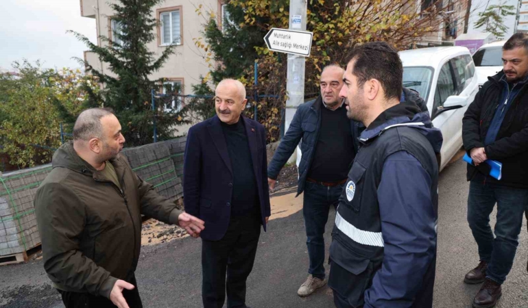 Gebze’de altyapı çalışması sonrası 21 bin tonluk asfalt çalışması