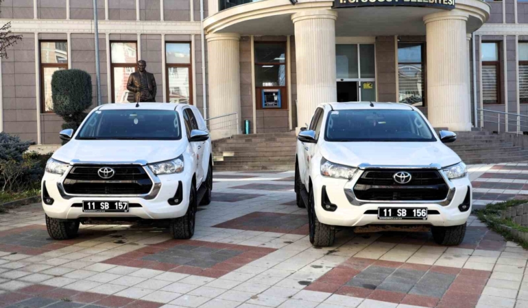 Söğüt Belediyesi araç filosunu güçlendirdi