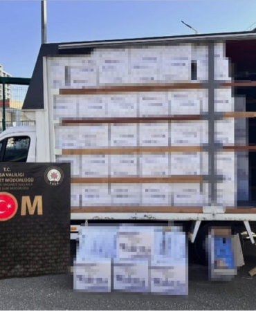 Bursa’da 3 milyon 410 makaron ele geçirildi