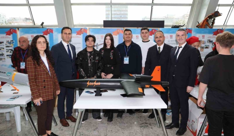 BŞEÜ’ nün geliştirdiği İHA projeleri sergide ilgi odağı oldu