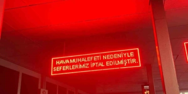 Fırtına nedeniyle Adalar’da vapur seferi durdu