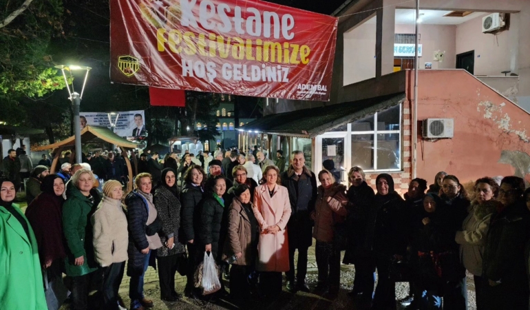 Gölcük’te kestane şöleni