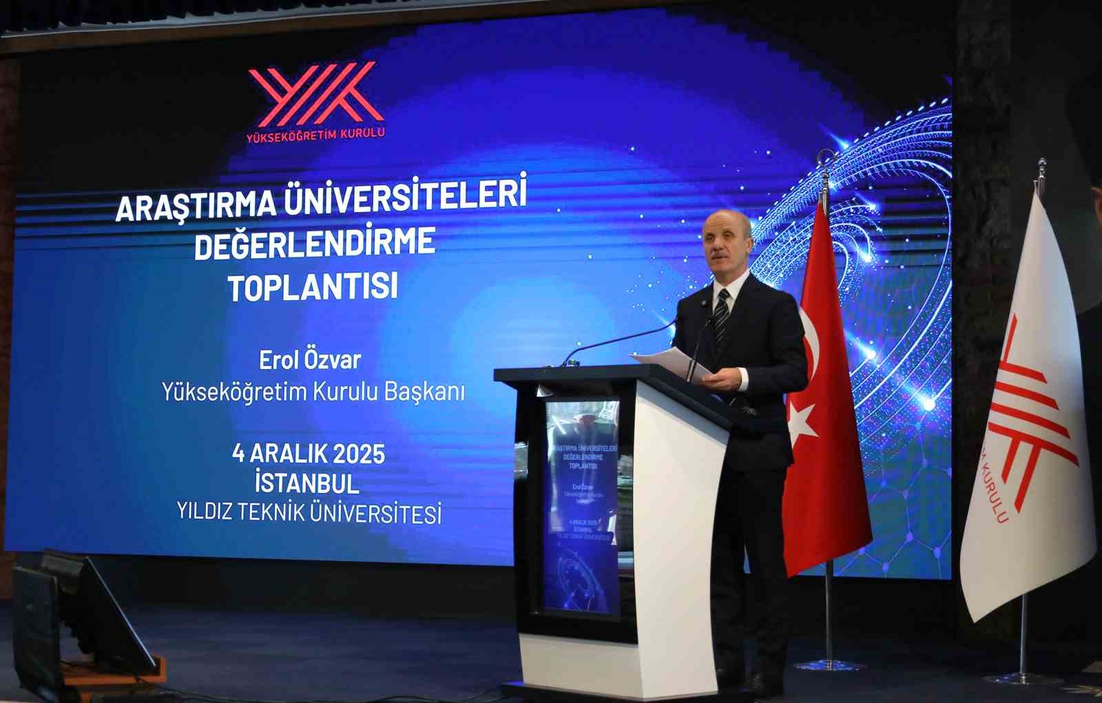 YÖK 2025 Araştırma Üniversiteleri Değerlendirmesi sonuçları açıkladı
