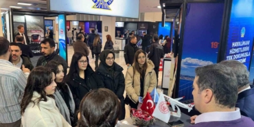 Balıkesir Üniversitesi’nde UFEST kapsamında DHMİ standına büyük ilgi