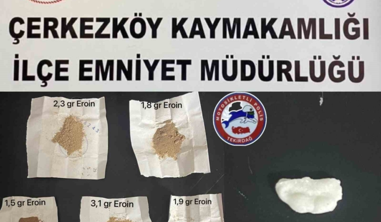 Zehir tacirlerine geçit yok