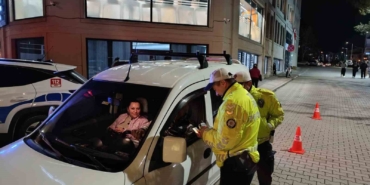 Tekirdağ’da trafiğin yoğun olduğu bölgede denetim: 106 araç kontrol edildi