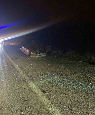 Bilecik’te kontrolden çıkan otomobil takla attı; alkollü sürücü ağır yaralandı