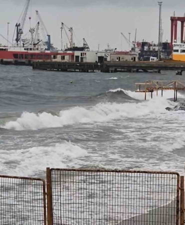 Tekirdağ’da şiddetli poyraz