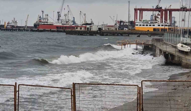 Tekirdağ’da şiddetli poyraz
