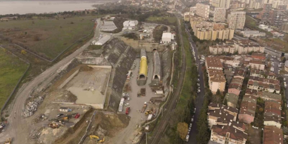 İstanbul-Kapıkule Hızlı Tren hattında dev tünel inşaatı devam ediyor