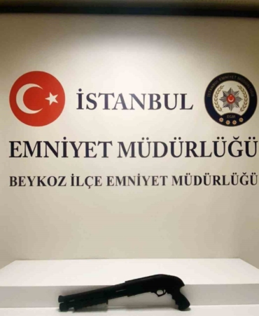 Beykoz’da pompalı tüfekle havaya ateş açan şahıs yakalandı