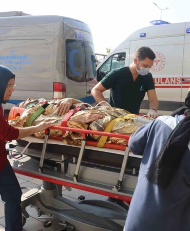 Bursa Şehir Hastanesi’nde gerçeğini aratmayan deprem ve yangın tatbikatı