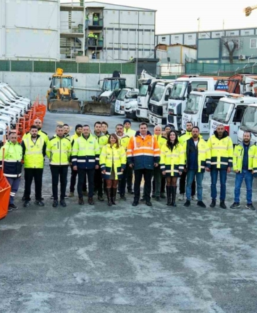 Beşiktaş Belediyesi olumsuz hava şartlarına karşı hazırlıklarını tamamladı