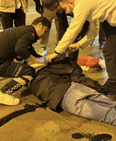 Dolmabahçe - Bomonti tünelinde otomobile çarpan motosikletli ağır yaralandı