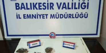 Erdek’te uyuşturucu operasyonu: 1 gözaltı