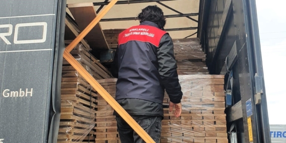 Kırklareli’nde ihracat ürünlerine sıkı denetim