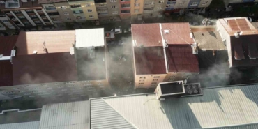 Sultangazi’de tekstil atölyesinde yangın