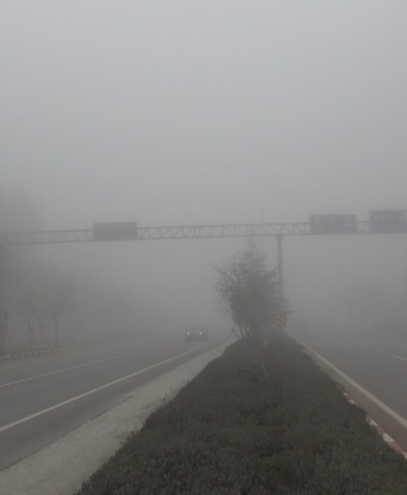 Bilecik sis altında