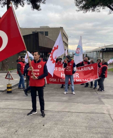 Prysmian işçileri Mudanya’da yürüdü