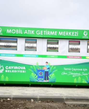 Çayırova’da 4 noktaya daha "mobil atık merkezi" kuruldu