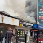 Bursa’da pide imalathanesinde yangın paniği