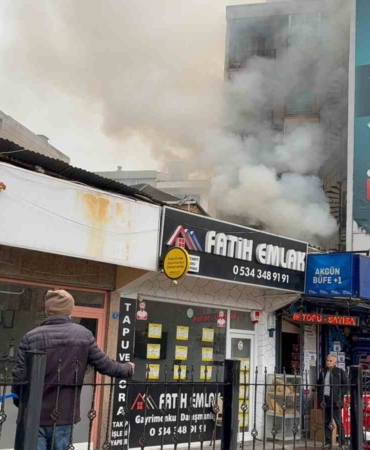 Bursa’da pide imalathanesinde yangın paniği