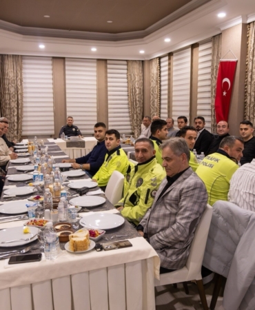 Bilecik emniyetinde emekliye ayrılan personele veda