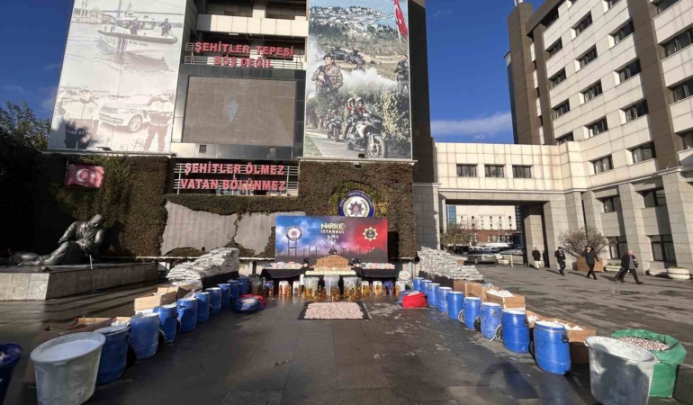 İstanbul’da uyuşturucu operasyonları: 22 tutuklama