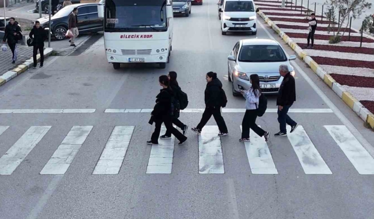 Bilecik’te drone destekli trafik denetimi: 29 sürücüye ceza