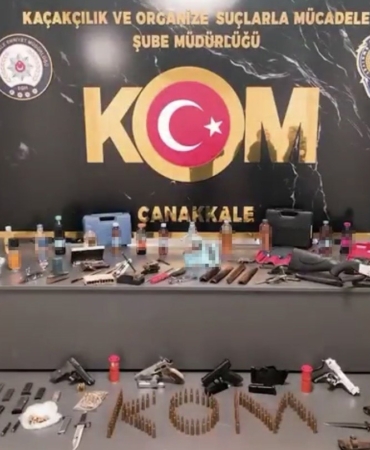 Çanakkale’de kaçakçılık operasyonuna 3 tutuklama