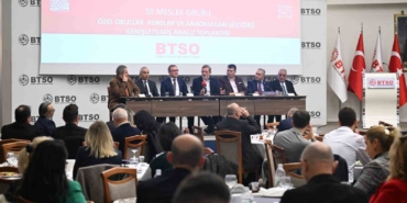 BTSO’da eğitim sektörünün geleceği konuşuldu