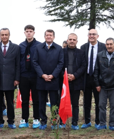 Bilecik’te şehitler adına fidan dikimi gerçekleştirildi