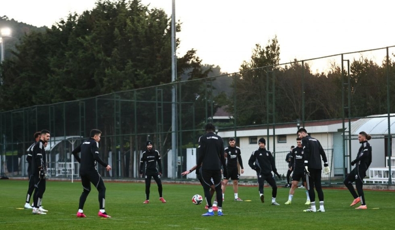 Beşiktaş, Çaykur Rizespor maçı hazırlıklarını tamamladı