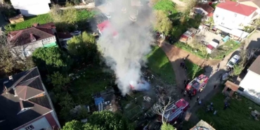 Tuzla’da gecekonduda yangın: Alevler gökyüzünü kapladı