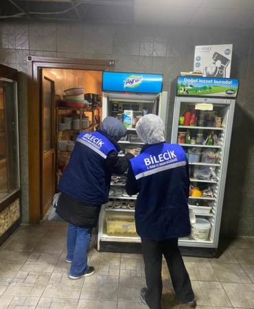 Bilecik’te yılbaşı öncesi gıda ürünlerine sıkı denetim