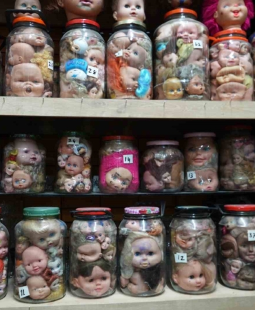 Görenleri ürküten sıra dışı koleksiyon